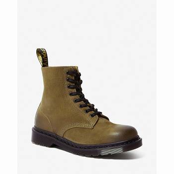 Dr Martens Férfi 1460 Pascal Made In England Bakancs Olivazöld